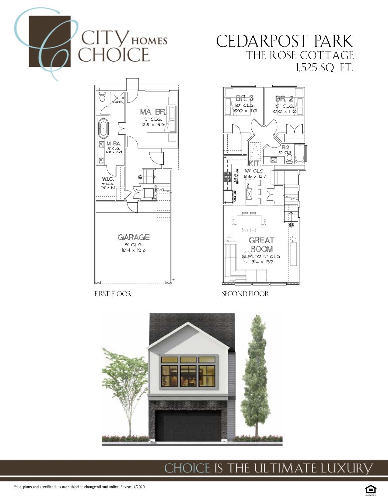 The Rose Cottage Plan